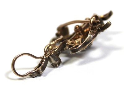 Lot 657 - An early 20th century yellow metal openwork...