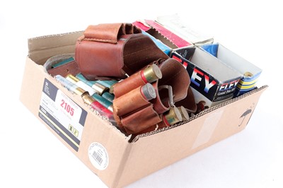 Lot 2105 - (S2) Quantity assorted 12 bore shotgun...