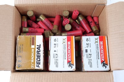 Lot 2106 - (S2) 102 x 10 bore shotgun cartridges by...