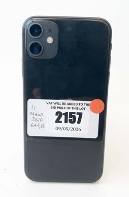 Lot iPhone 11 64GB Black (cracked screen)