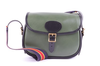 Lot 38 - A Martin Jones leather cartridge bag, capacity...