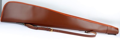 Lot 41 - A Martin Jones fleece-lined leather shotgun...