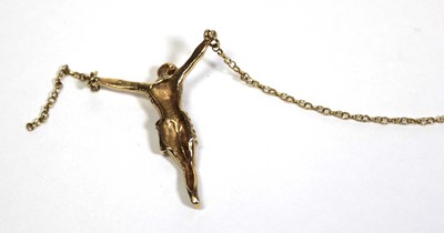 Lot 682 - A 9ct yellow gold chainlink necklace...