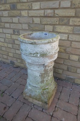 Lot Decorative weathered terracotta Chimney pot