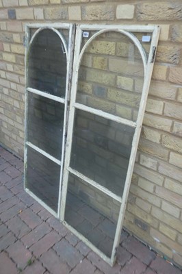 Lot A pair of decorative wooden framed three...