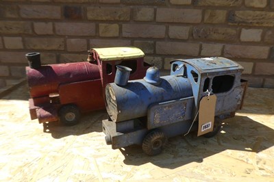 Lot 2 metal play-worn train