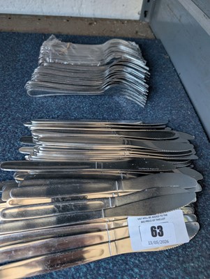 Lot 63 - Approx. 48-head of non-matching cutlery to inc....