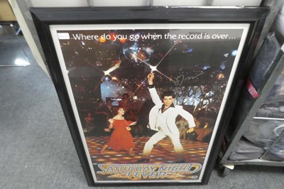 Lot 1008 - Framed poster of David Bowie: American Tour 1983