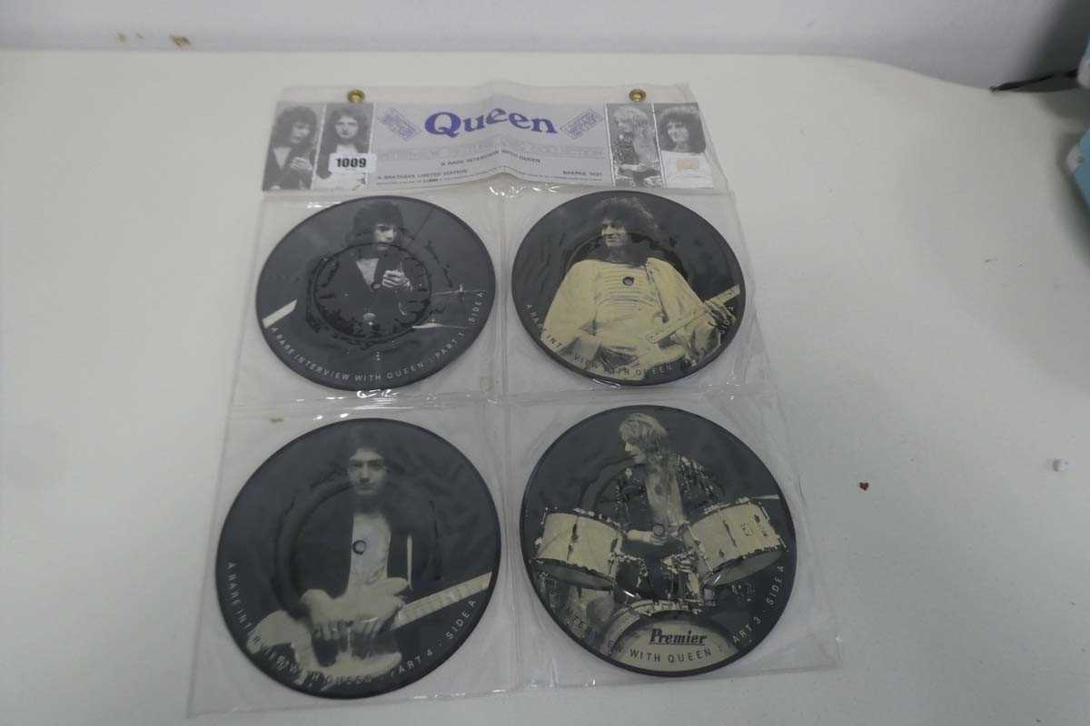 Lot 1009 - Queen ltd. ed. interview picture disc collection