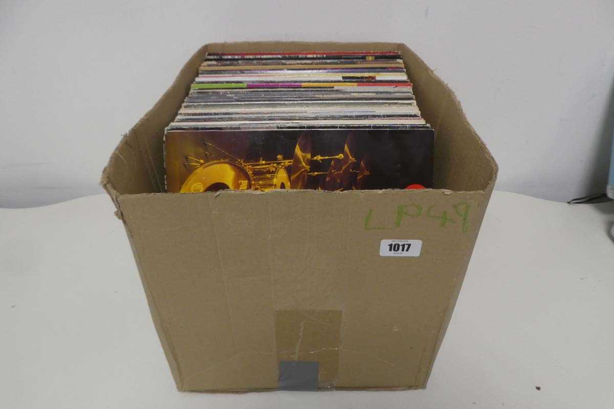 Lot 1017 - Box of approx. 60 vinyl albums incl. Ted...