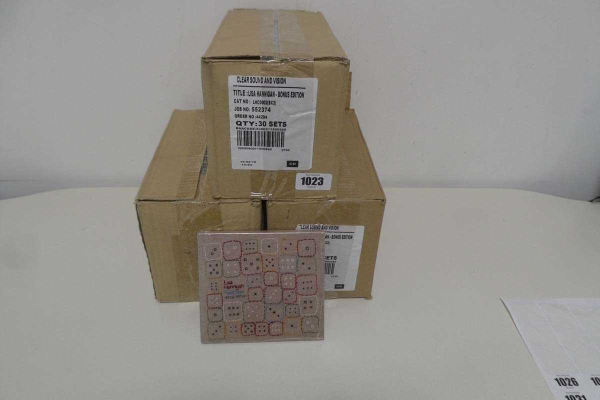 Lot 1023 - 3 boxes containing Lisa Hannigan Seasaw...