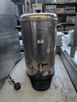 Lot 167 - Swan tea urn