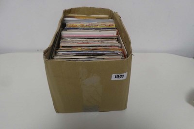 Lot 1041 - Box containing 7" singles incl. The Who,...
