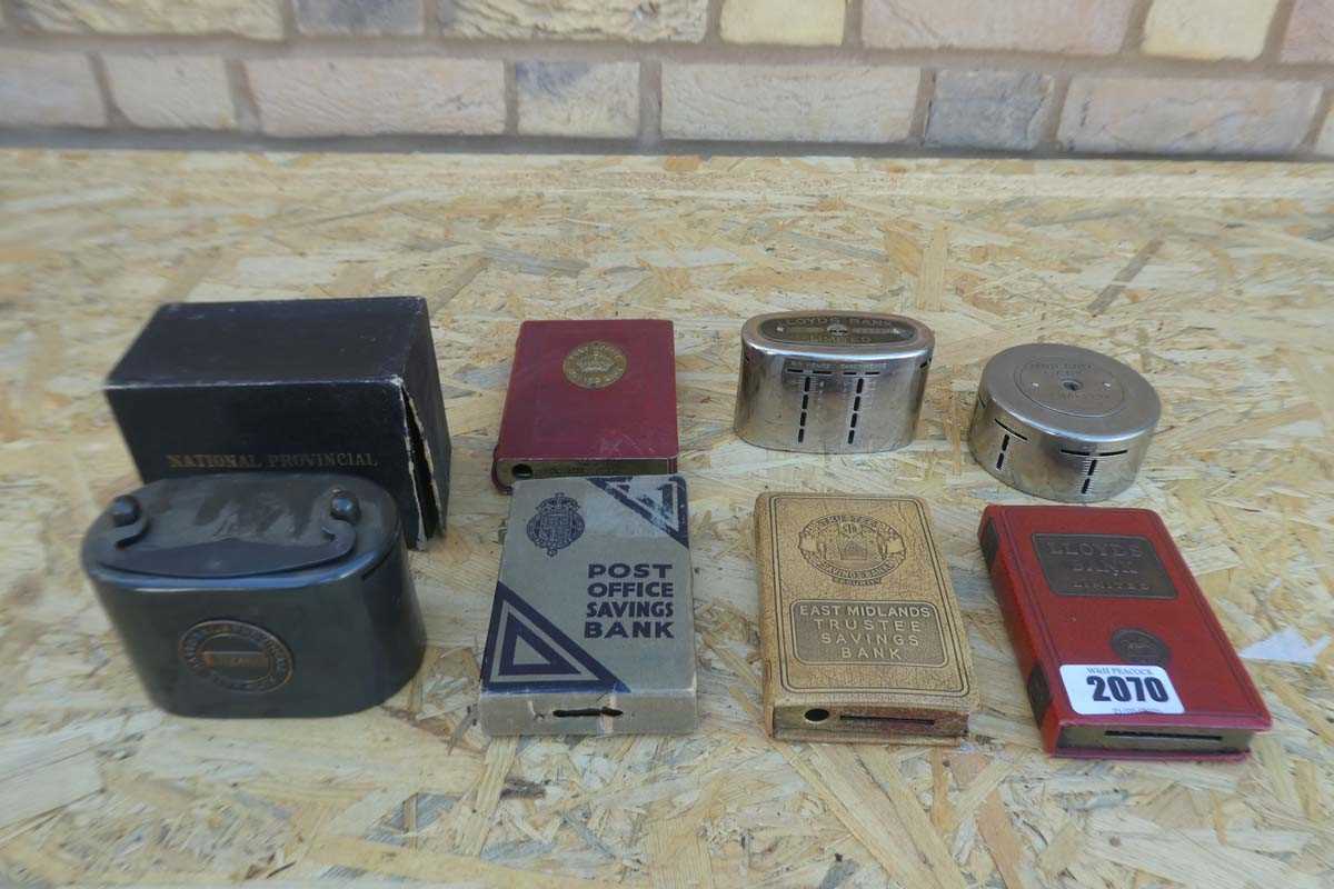 Lot Selection of Decorative metal Document boxes...