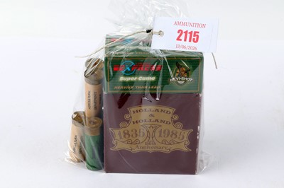 Lot 2115 - (S2) A Box of 25 x 12 bore Holland & Holland...