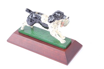 Lot 1145 - Lejeune 'Spaniel Running with Bird' mascot,...