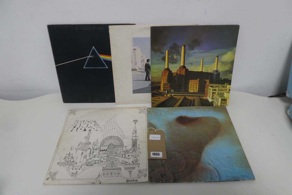 Lot 1043 - 5 Pink Floyd albums incl. Relics, Animals and...