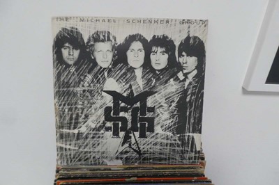 Lot 1044 - 45 heavy rock and heavy metal albums incl....