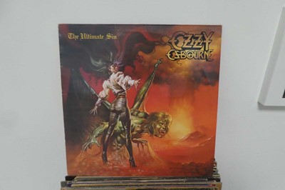 Lot 1044 - 45 heavy rock and heavy metal albums incl....