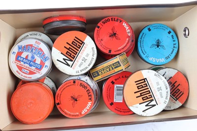 Lot 1148 - Quantity of air pellet tins for collectors