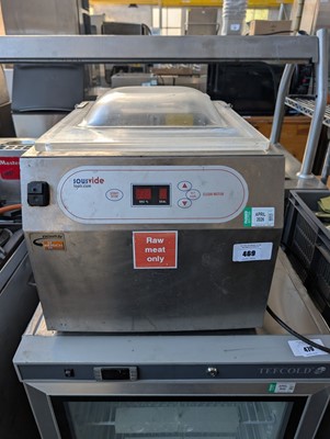Lot 469 - 40cm SousVide vacuum-sealing machine