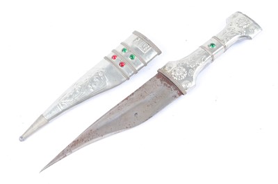 Lot 1163 - Jordanian shibriya dagger with sheath