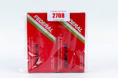 Lot 2708 - (S1) 40 x .308 Winchester 180gr Hi-Shok...