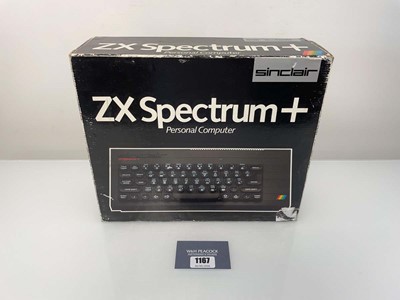 Lot 1167 - Sinclair Spectrum ZX plus in box