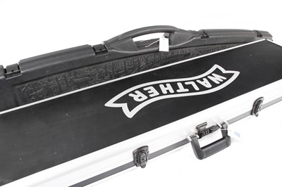 Lot 1468 - Walther foam-lined aluminium transit case, max....