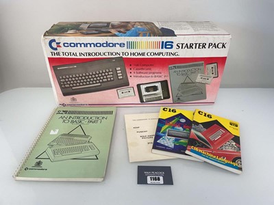 Lot 1168 - Commodore 16 Starter Pack in box