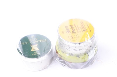 Lot 1166 - Three tins of .25 air pellets