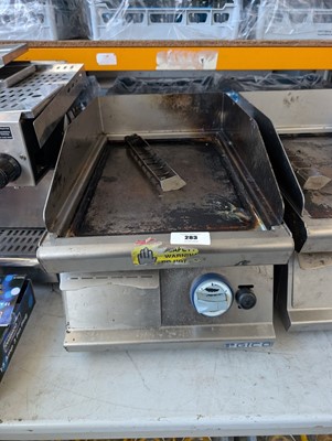 Lot 283 - 40cm gas Gico flat top griddle