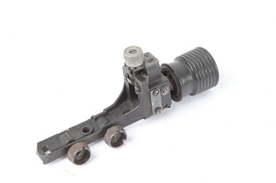 Lot 1171 - Anschutz rear target sight with rubber eye cup