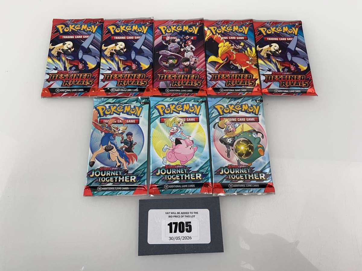 Lot 1705 - Pokémon TCG: Scarlet & Violet - Destined...