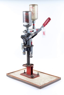 Lot 2407 - 12 bore MEC reloading press