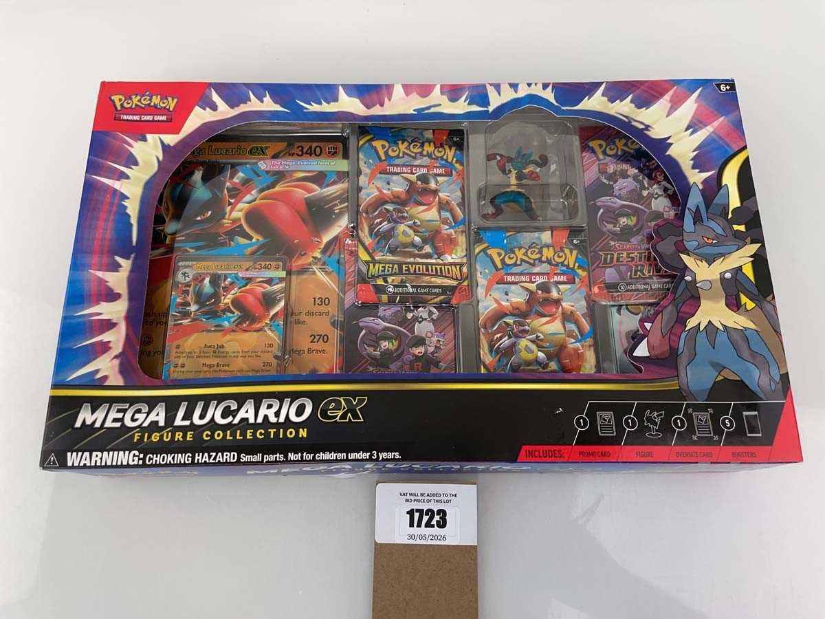 Lot 1723 - Pokémon TCG: Mega Lucario EX Figure Collection...