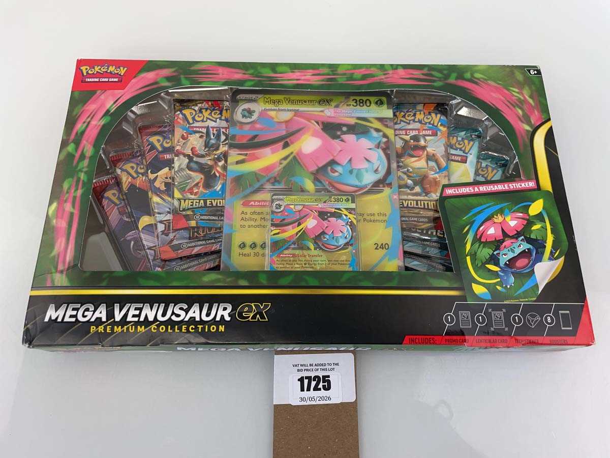 Lot 1725 - Pokémon TCG: Mega Venusaur EX Premium...