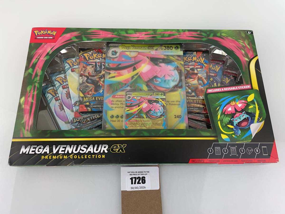 Lot 1726 - Pokémon TCG: Mega Venusaur EX Premium...