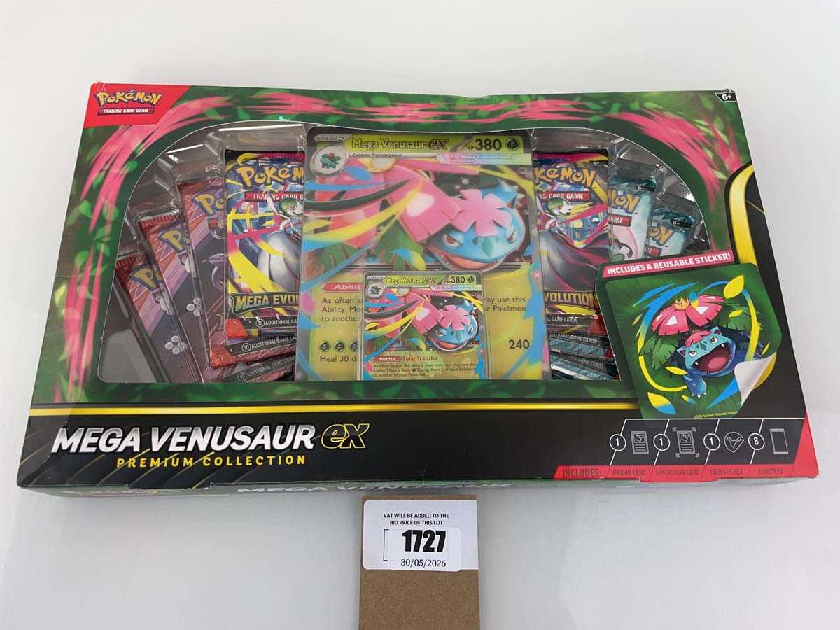 Lot 1727 - Pokémon TCG: Mega Venusaur EX Premium...