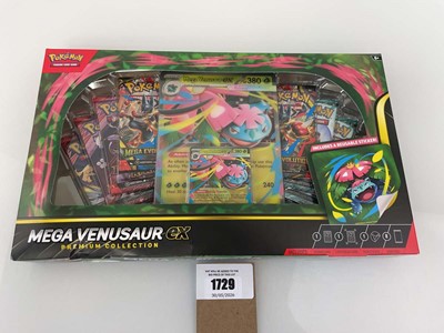 Lot 1729 - Pokémon TCG: Mega Venusaur EX Premium...