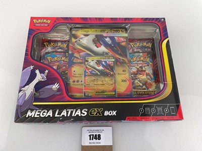 Lot 1748 - Pokémon TCG: Mega Latias EX Box