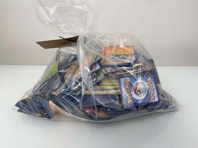 Lot 1762 - Bag containing a quantity of loose Pokémon TCG...