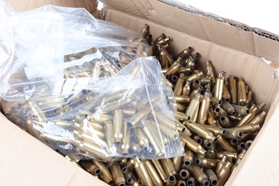 Lot 2970 - 24lbs approx. .22-250 fired cases for reloading