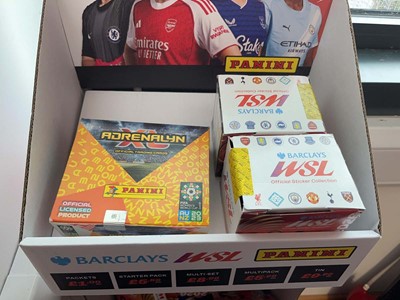 Lot 1790 - Promotional stand containing Barclays WSL...