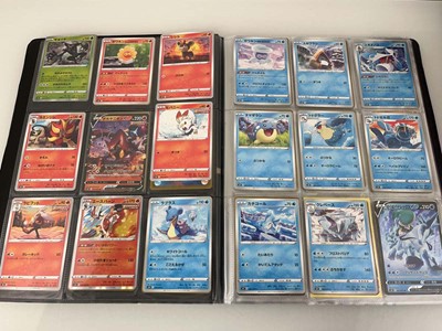 Lot 1437 - Binder of Pokémon cards from various sets...