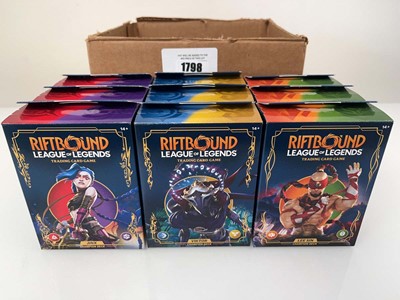 Lot 1798 - 9x Riftbound: League of Legends TCG Champion...