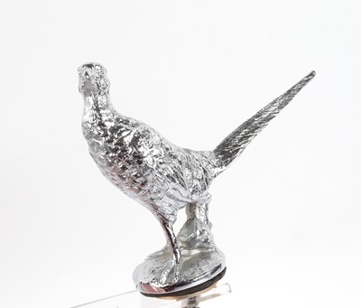 Lot 1199 - A car mascot of a pheasant