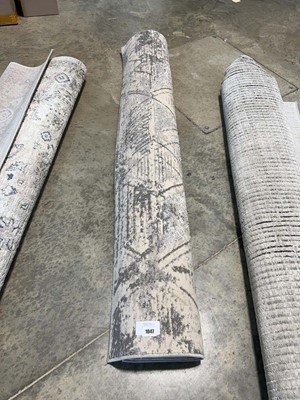 Lot 1047 - Modern grey and beige area rug