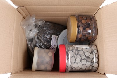 Lot 2409 - Quantity of 16 bore fibre wads and over-shot...