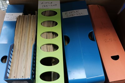 Lot 1375 - 98 copies of "Rifle" magazine